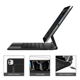 Tech Protect Smartcase Magnetisk + Tastatur Ipad Pro 11” 5/6 2024 2025 Sort