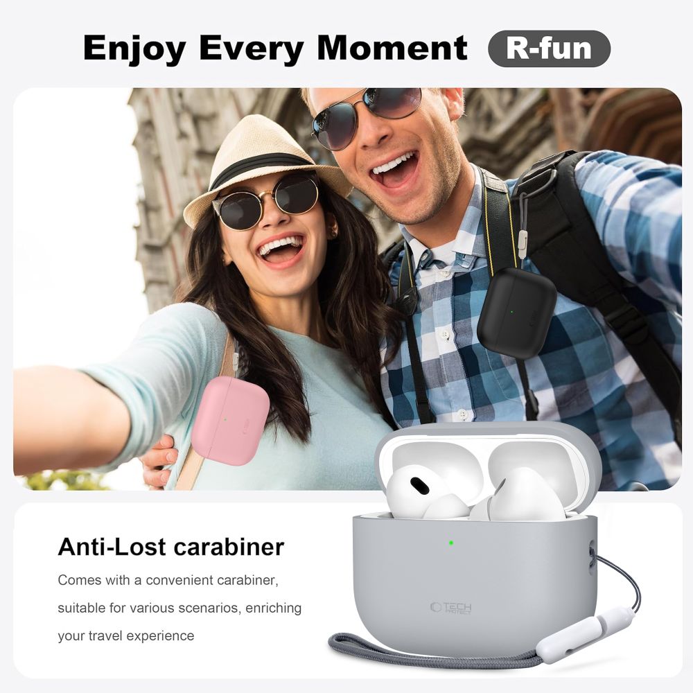 Tech Protect Silikone Apple Airpods Pro 3 Olivegrøn