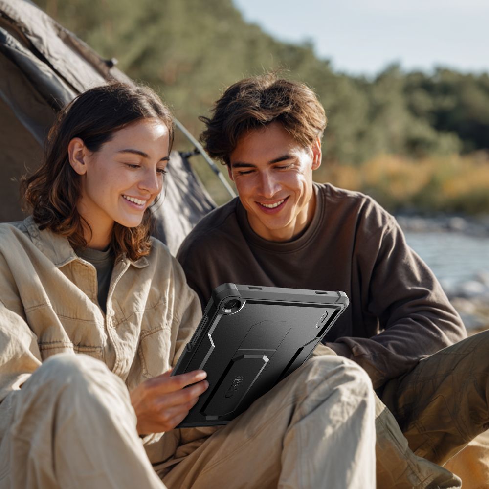 Tech Protect Kevlar Pro 2 Sæt Galaxy Tab A9+ / A11+ Plus 11.0 X210 / X215 / X216 / X230 / X235 / X236 Sort