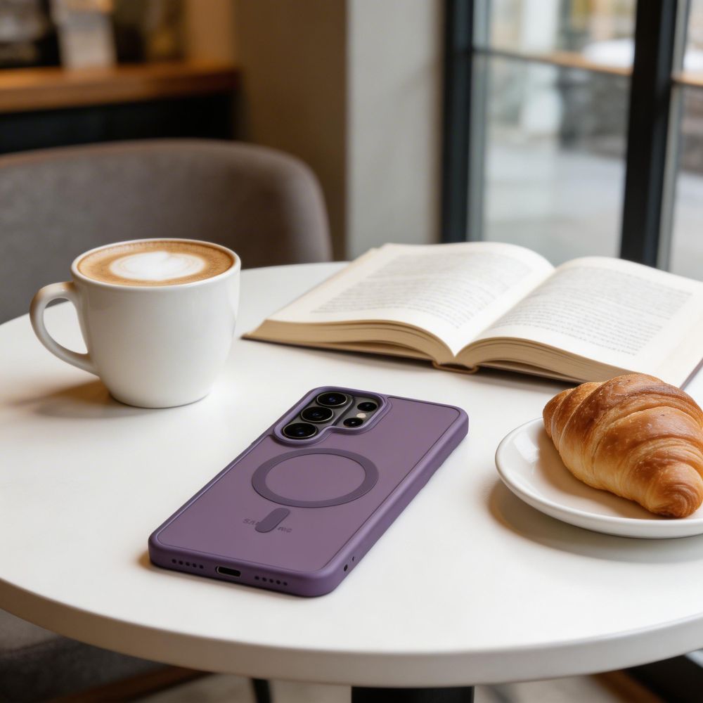 Tech Protect Magmat Magsafe Galaxy S26 Ultra Mat Kobaltviolet
