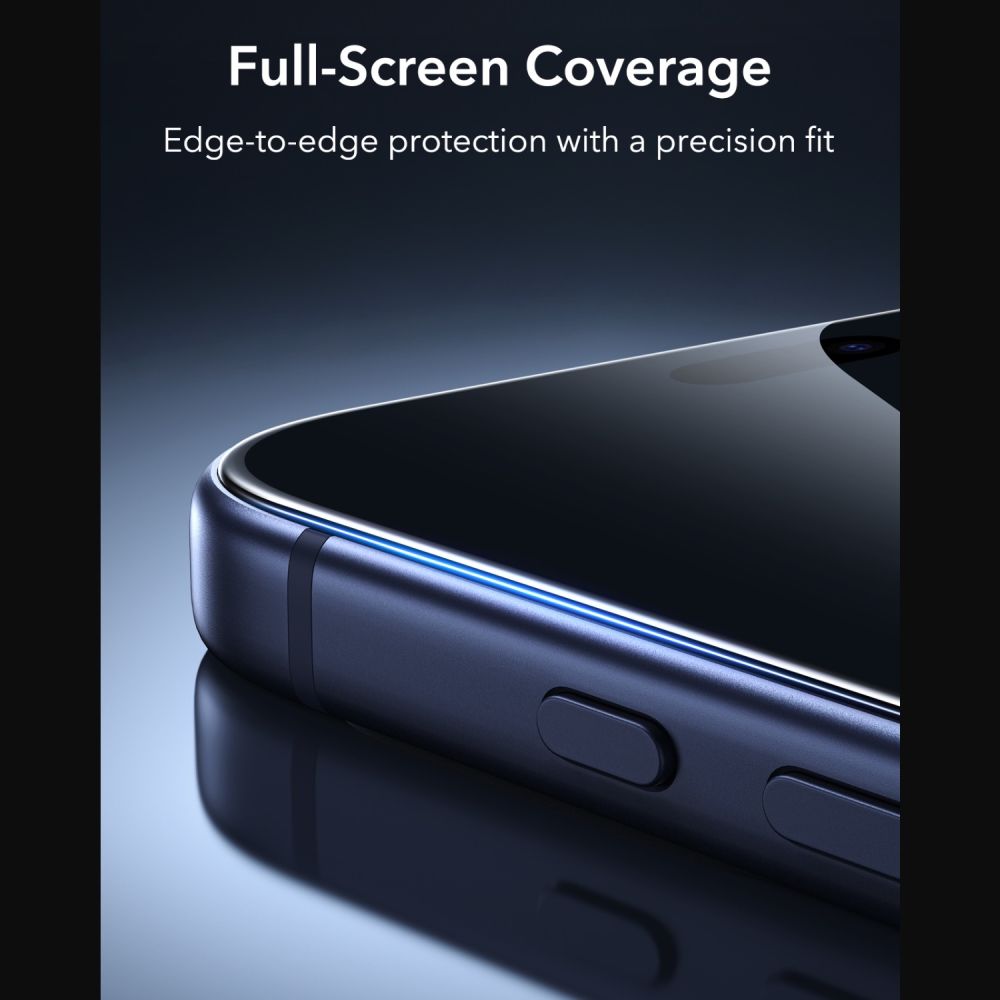 Privacyglas Esr Ultrafit Armorite Hærdet Glas 2 Pack Iphone 18 Pro Privacy