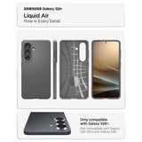Spigen Liquid Air Galaxy S26+ Plus Marmorgrå