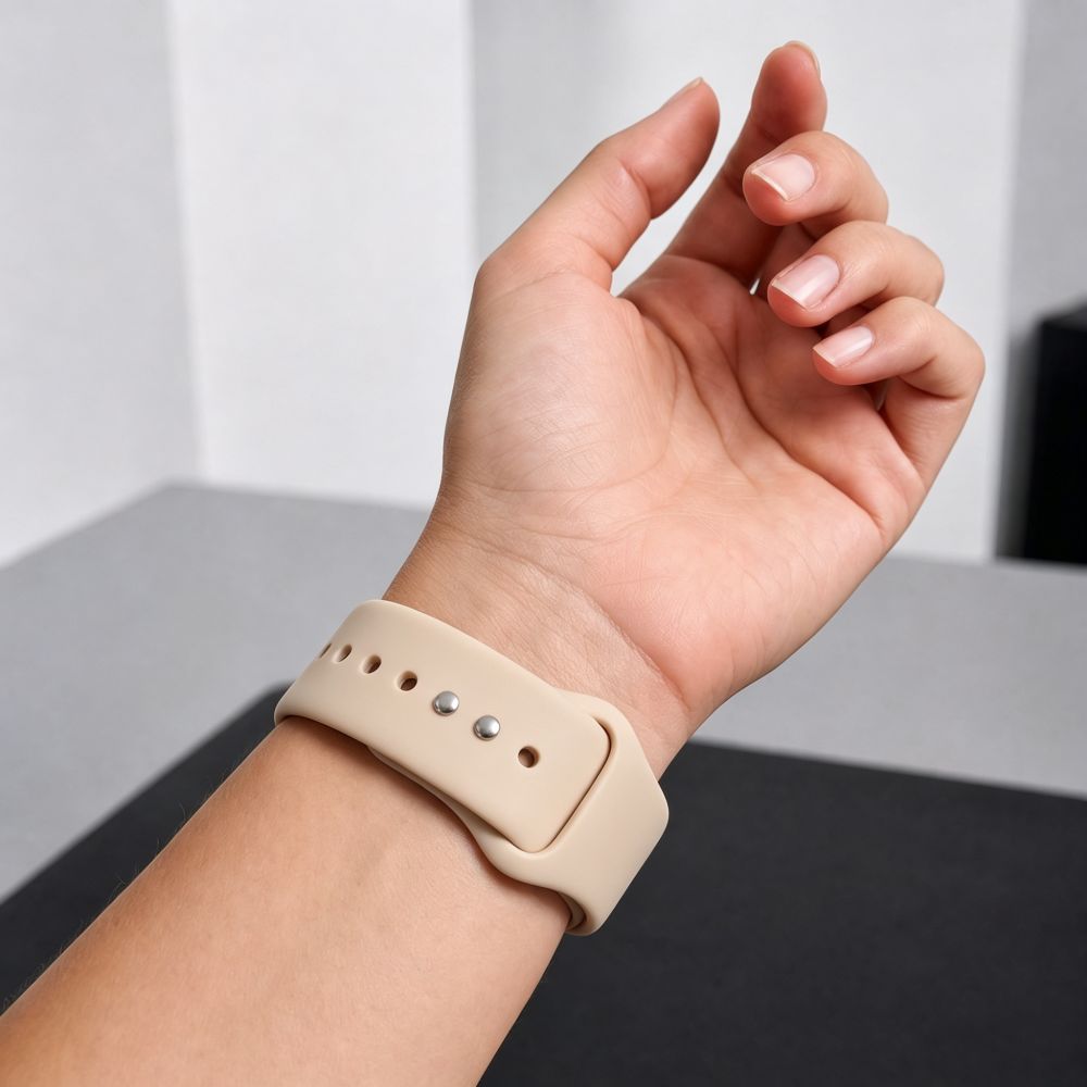 Tech Protect Silikone Apple Watch 8 / 9 / 10 / 11 / 12 / Se / Ultra (44 / 45 / 46 / 49 Mm) Valnød