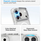 Spigen Ultra Hybrid Optik S Magsafe Iphone 17 Pro Max / 18 Pro Max Klar/Sølv