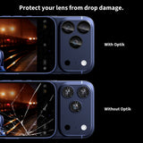 Kamera Beskyttelse Tech Protect Camring Fit+ Iphone 14 Pro / Max / 15 Pro / Max / 16 Pro / Max / 17 Pro / Max Dyb Blå