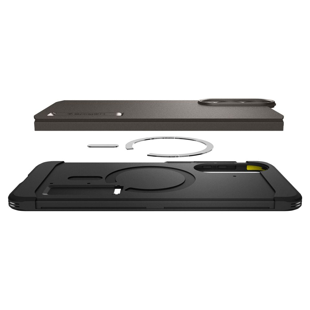 Spigen Tough Armor Magsafe Galaxy S25 Edge Gunmetal