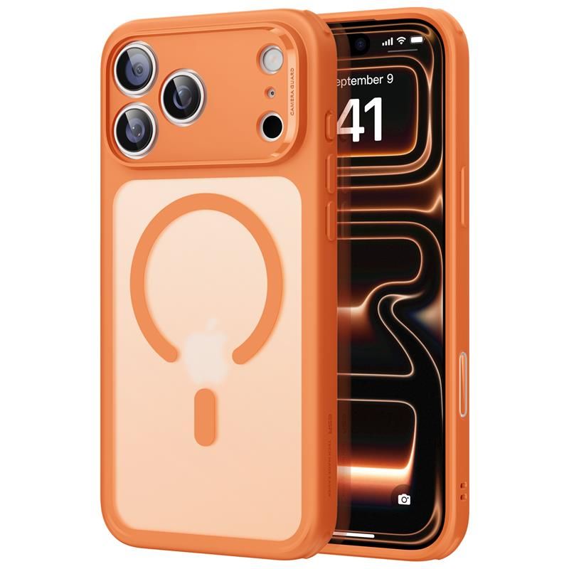Esr Classic Hybrid Magsafe Iphone 17 Pro Max Frosted Orange