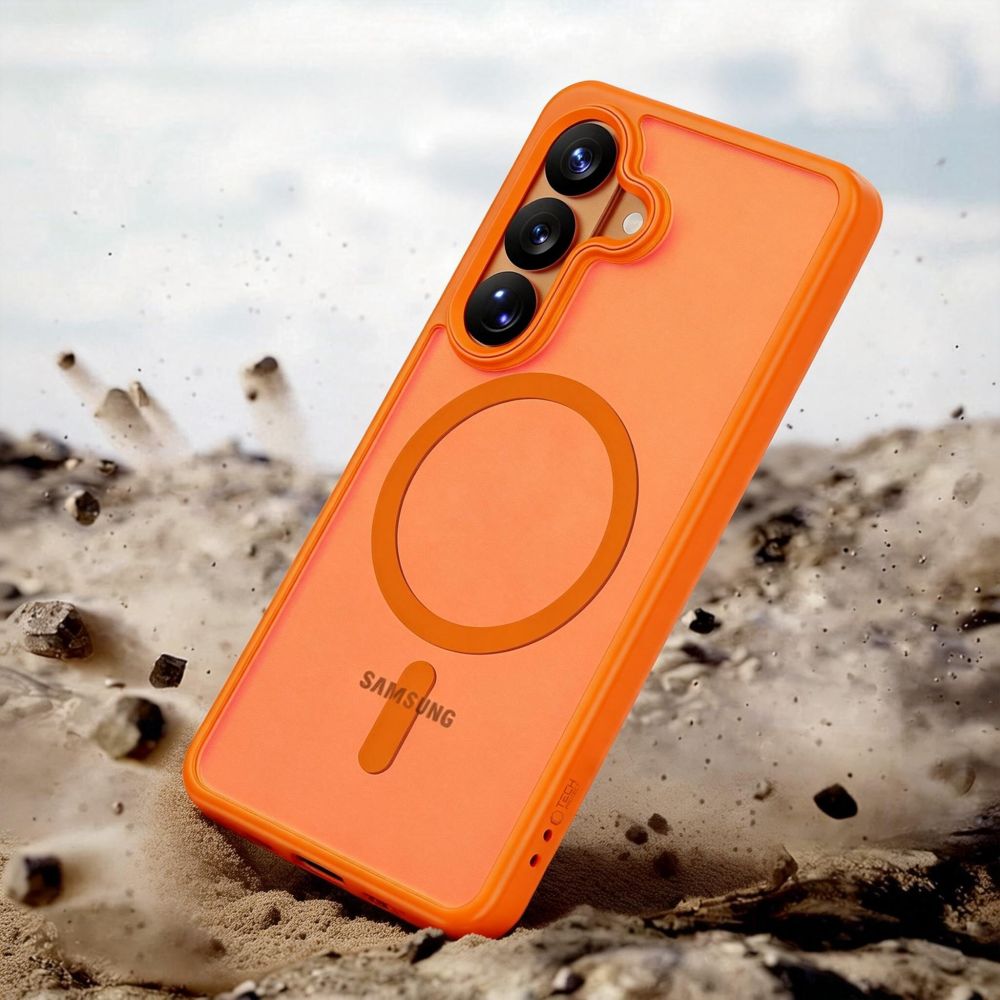Tech Protect Magmat Magsafe Galaxy S26 Mat Orange