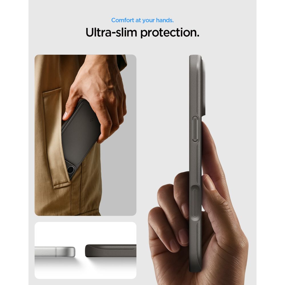 Spigen Thin Fit Magsafe Iphone 17 Pro Max / 18 Pro Max Gunmetal