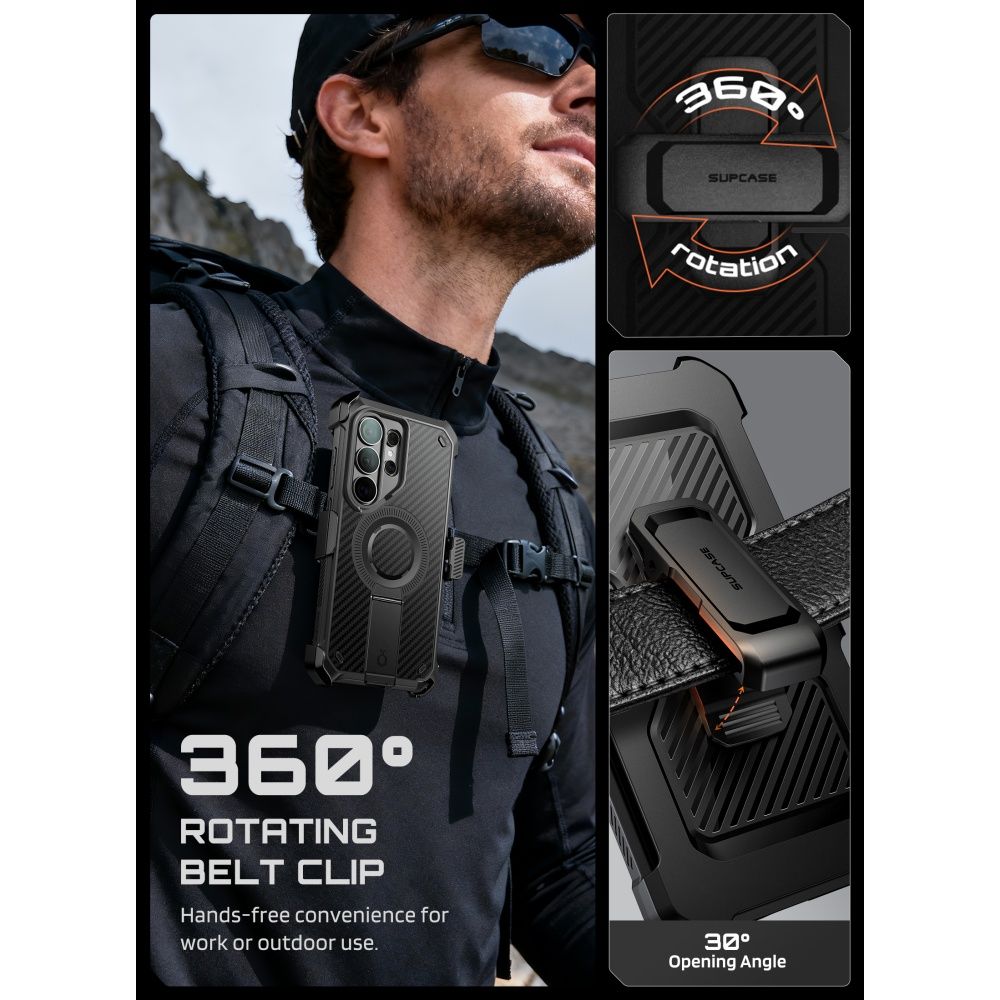 Supcase Unicorn Beetle Pro Mag Magsafe 2 Sæt Galaxy S26 Ultra Aramid