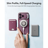 Esr Classic Hybrid Støtte Magsafe Iphone 17 Pro Max / 18 Pro Max Frosted Deep Burgundy
