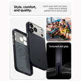 Spigen Nano Pop Magsafe Iphone 17 Pro / 18 Pro Sort Sesam