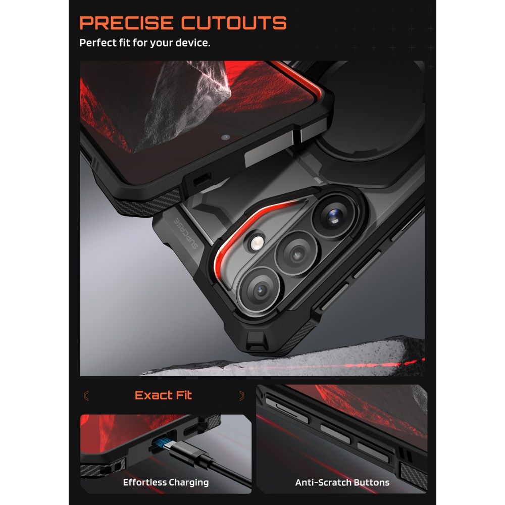 Supcase Ub Grip Mag Magsafe Galaxy S26 Sort