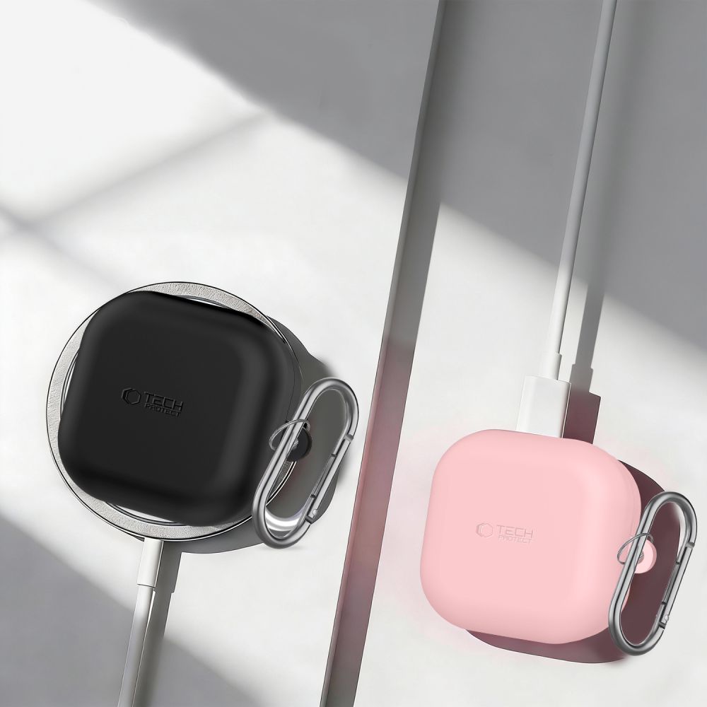 Tech Protect Silikonekrog Til Samsung Galaxy Buds 4/4 Pro Lavendel