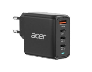 Acer ZL.ADTCC.00L oplader til mobil enhed Universel Sort Vekselstrøm Hurtig opladning Indendørs