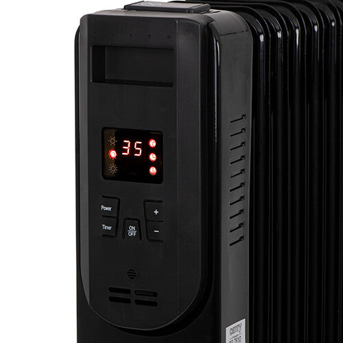 Camry | Oil-Filled Radiator with Remote Control | CR 7814 | Oil Filled Radiator | 2500 W | Number of power levels 3 | Black