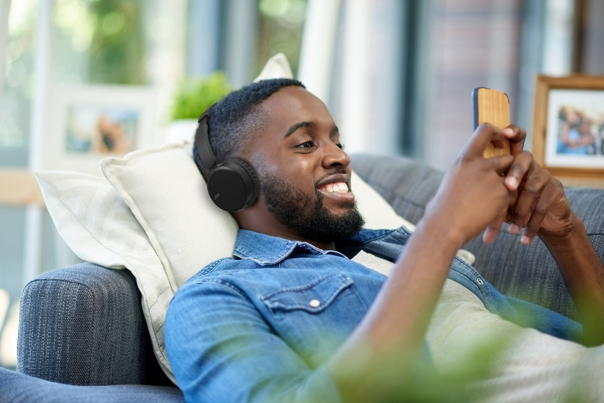 JVC HA-S36W Headset Trådløs Opkald/musik Bluetooth Sort