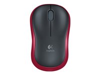 Logitech M185 Optisk Trådløs Rød