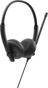 DELL WH125 Headset Ledningsført Kontor/Callcenter USB Type-A Sort