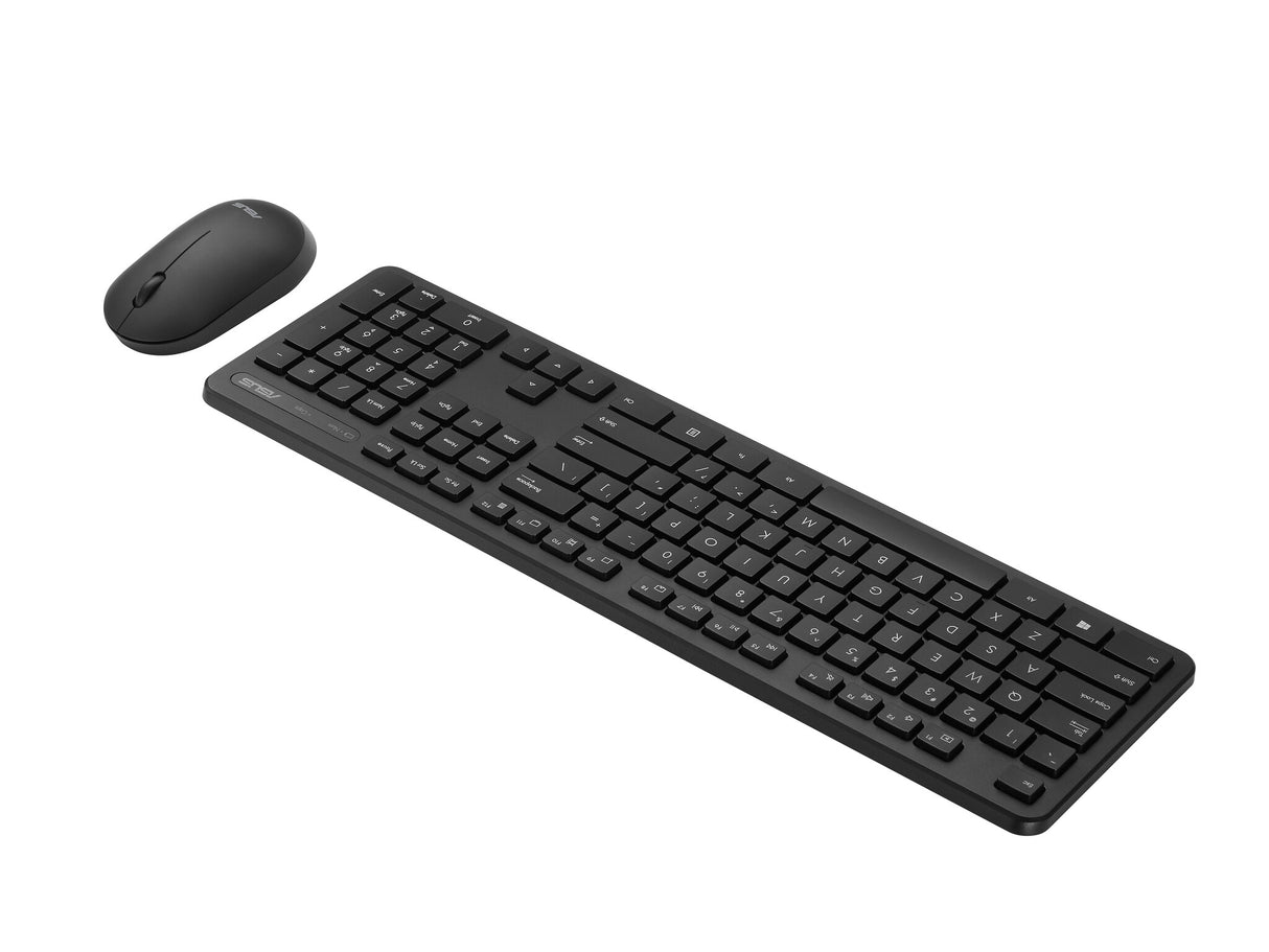 ASUS CW100 tastatur Mus inkluderet Universel RF trådløst QWERTY US engelsk Sort