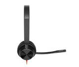 HP Poly Blackwire 3320 Stereo Microsoft Teams Certified USB-C Headset +USB-C/A Adapter