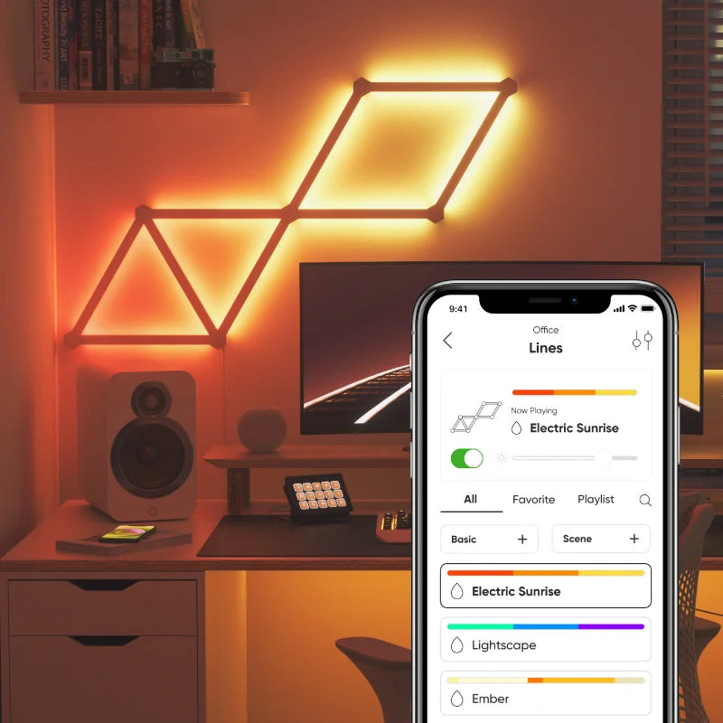 Nanoleaf Lines Starter Kit 9PK
