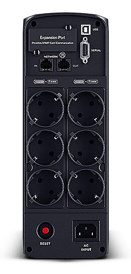 CyberPower CP1600EPFCLCD uninterruptible power supply (UPS) Line-Interactive 1.6 kVA 1000 W 6 AC outlet(s)