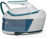 Philips PSG6022/20 Dampstrygning station 2400 W 1,8 L SteamGlide Plus strygesål Blå, Hvid