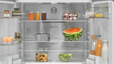 Bosch Serie 6 KFN96AXEA side-by-side køle-fryseskab Fritstående 605 L Sort