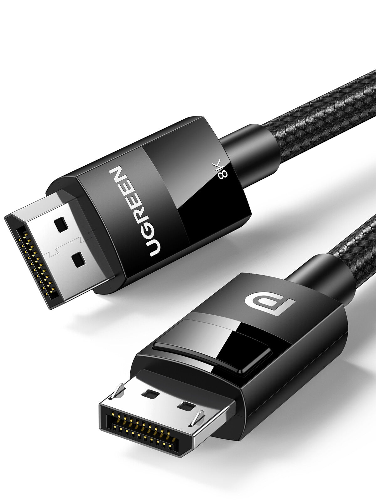 Ugreen 80390 DisplayPort kabel 1 m Sort