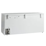 ScanDomestic CF560WE Kummefryser Fritstående 560 L Aluminium, Hvid