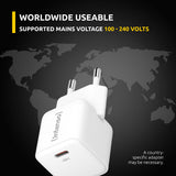 Intenso 7803022 Power Adapter W30C GaN white