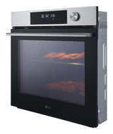 LG WSED7612S 76 L Sort, Rustfrit stål