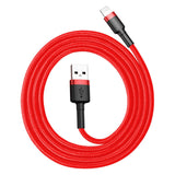 Baseus CALKLF-B09 Lightning kabel 1 m Rød