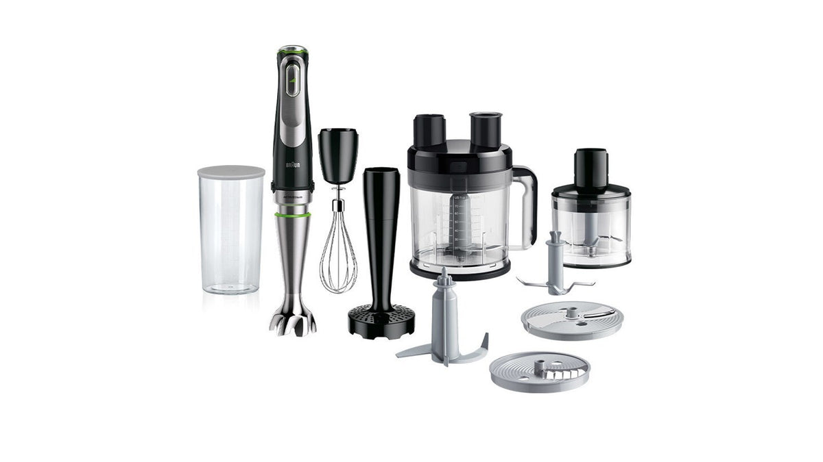 Braun Multiquick 9 MQ 9187XLI Stavblender Premium sort/børstet rustfrit stål