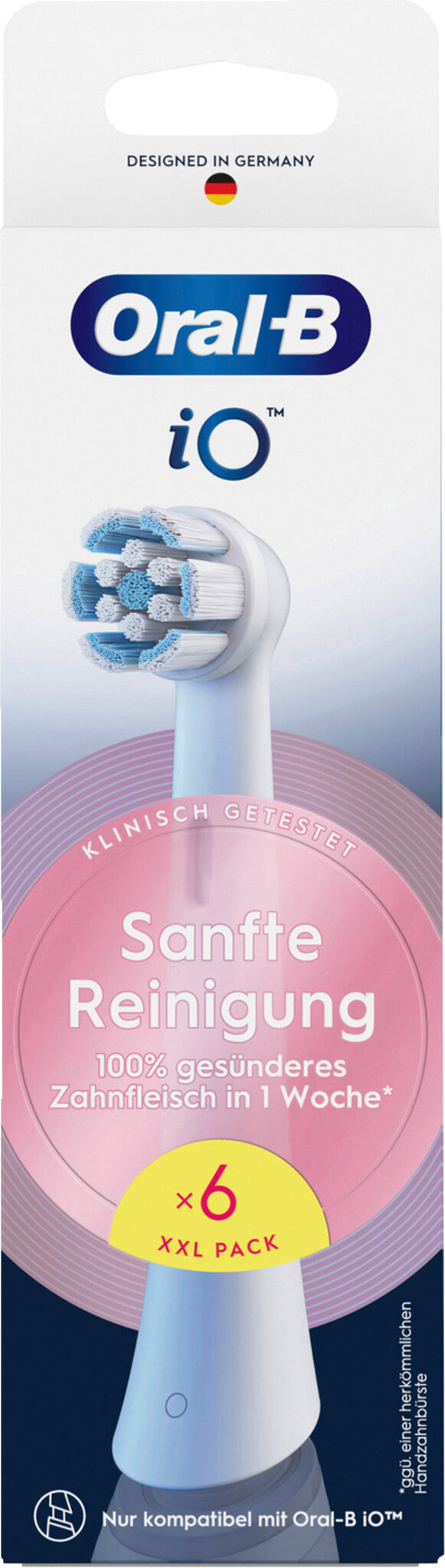 Oral-B 8700216194679 Tandbørstehoveder 6 stk Hvid