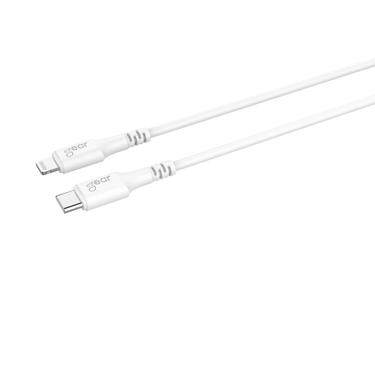 Gear Ladekabel USB-C til Lightning 1m Hvid MFI C94