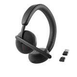 DELL WL3024 Headset Kabel & trådløs Opkald/musik USB Type-C Bluetooth Sort