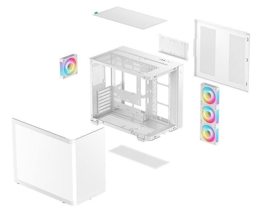 DeepCool CG530U 4F Tower Hvid