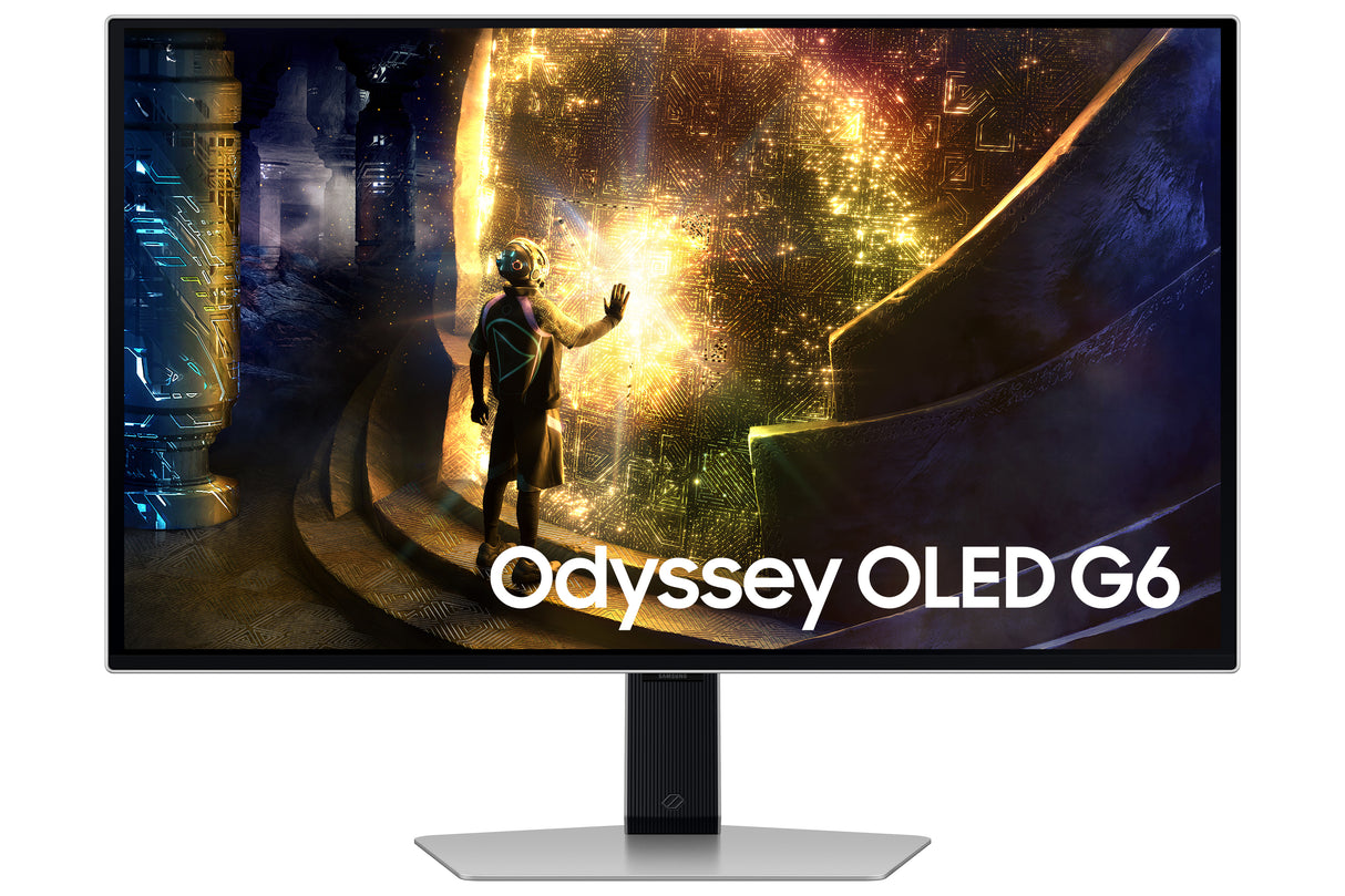 Samsung S27DG610SU computerskærm 68,6 cm (27") 2560 x 1440 pixel Quad HD OLED Sølv