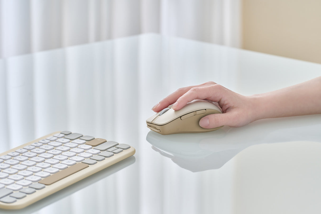ASUS SmartO Mouse MD200 Silent Plus mus Kontor Ambidextrous RF trådløs + Bluetooth Optisk 4200 dpi