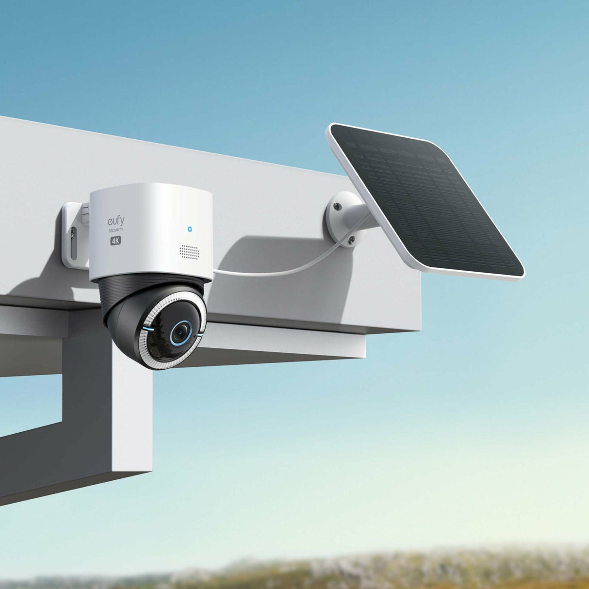 Eufy 4G LTE Cam S330 Kugle (form) IP-sikkerhedskamera Udendørs 3840 x 2160 pixel Loft/væg/pæl