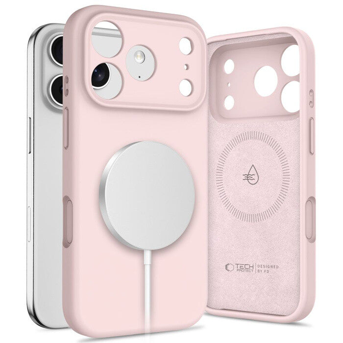 Tech-Protect 5906302330232 mobiltelefon etui 16 cm (6.3") Cover Lyserød