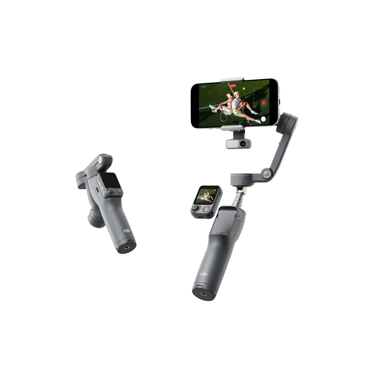 DJI Osmo Mobile 8P Advanced Tracking Combo Smartphone kamera stabilisator Sort