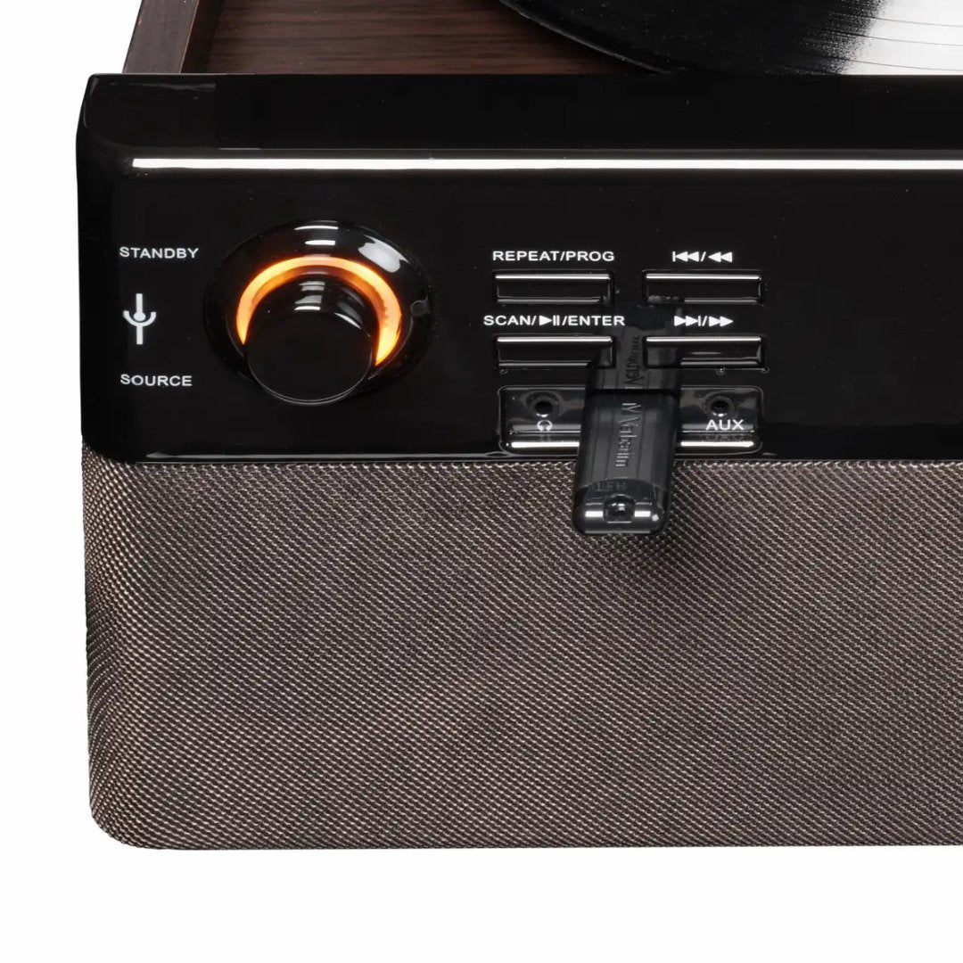 Denver MRD-180DW Retro Musikanlæg - Dark Wood