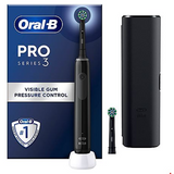 Oral-B Pro Series 3 sort inkl. rejseetui - El-tandbørste