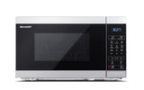 Sharp YC-MG02E-S mikrobølgeovn Sort, Stål Kombination mikroovn Bordplade 20 L 800 W