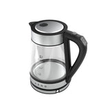 AENO EK1S elkedel 1,7 L 2200 W Sort, Sølv, Transparent