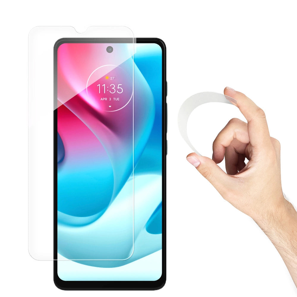 Nano Flexi Hybrid Fleksibel Glass Film Hæmt Glas Moto G60s