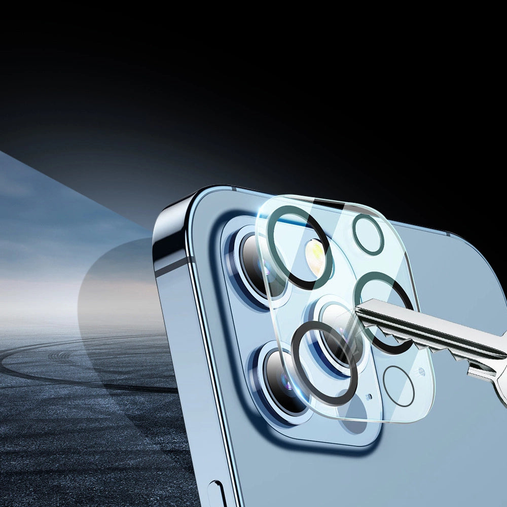 Bestsuit 6in1 sæt til iPhone 11 Pro Max-kasse / flexi tempereret glas / folie på bagsiden / kameraglas / klud / applikator (D30 Buffer)